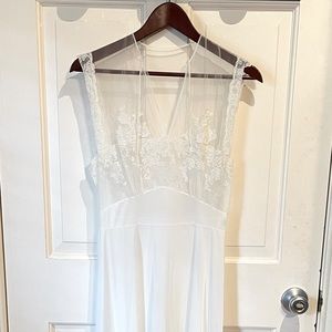Vintage White Nightgown / slip